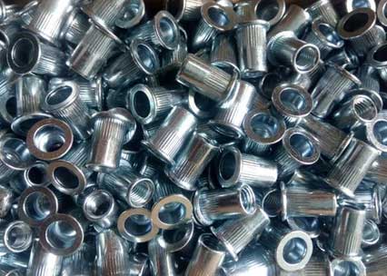 diamond knurling rivets products GR fasteners